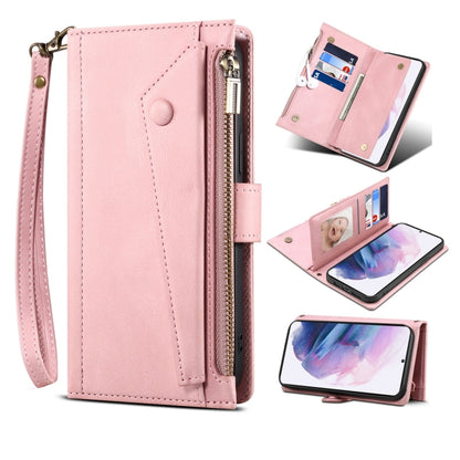 Retro Frosted Horizontal Flip Leather Case with Holder & Card Slot & Wallet & Zipper Pocket & Lanyard, For Samsung Galaxy S21 5G, For Samsung Galaxy S21+ 5G, For Samsung Galaxy S21 Ultra 5G, For Samsung Galaxy S21 FE 5G, For Samsung Galaxy A52 5G / 4G ...