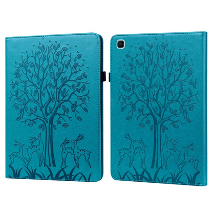 Tree & Deer Pattern Pressed Printing Horizontal Flip PU Leather Case with Holder & Card Slots & Sleep / Wake-up Function, For iPad Air 2020 / Pro 11 2020, For iPad Pro 10.5 2017 / 10.2 2019, For iPad 9.7 2018/2017/Air 2/Air, For iPad mini 5/4/3/2/1    ...