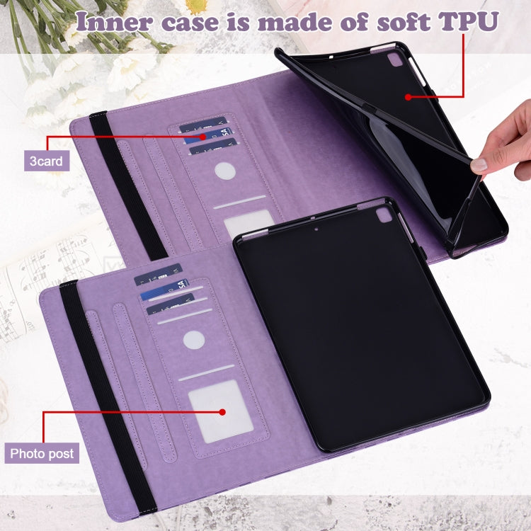 Tree & Deer Pattern Pressed Printing Horizontal Flip PU Leather Case with Holder & Card Slots, For Lenovo Tab M10 HD Gen 2, For Samsung Galaxy Tab A 10.1 2019, For Samsung Galaxy Tab A 10.1 2016, For Samsung Galaxy Tab S2 9.7                           ...