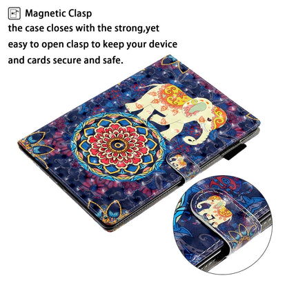 3D Embossing Pattern Horizontal Flip Leather Case with Holder & Card Slots & Wallet, For Galaxy Tab A 8.0 (2019) T290, For Galaxy Tab A 10.1 T580, For Galaxy Tab A 10.1 (2019) T510, For Galaxy Tab S5e T720, For iPad 10.2, For iPad 5 / 6 / 7 / 8        ...