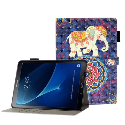 3D Embossing Pattern Horizontal Flip Leather Case with Holder & Card Slots & Wallet, For Galaxy Tab A 8.0 (2019) T290, For Galaxy Tab A 10.1 T580, For Galaxy Tab A 10.1 (2019) T510, For Galaxy Tab S5e T720, For iPad 10.2, For iPad 5 / 6 / 7 / 8        ...