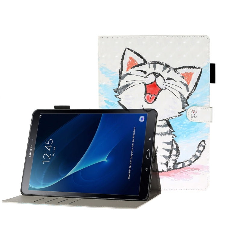 3D Embossing Pattern Horizontal Flip Leather Case with Holder & Card Slots & Wallet, For Galaxy Tab A 8.0 (2019) T290, For Galaxy Tab A 10.1 T580, For Galaxy Tab A 10.1 (2019) T510, For Galaxy Tab S5e T720, For iPad 10.2, For iPad 5 / 6 / 7 / 8        ...