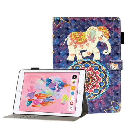 3D Embossing Pattern Horizontal Flip Leather Case with Holder & Card Slots & Wallet, For Galaxy Tab A 8.0 (2019) T290, For Galaxy Tab A 10.1 T580, For Galaxy Tab A 10.1 (2019) T510, For Galaxy Tab S5e T720, For iPad 10.2, For iPad 5 / 6 / 7 / 8        ...