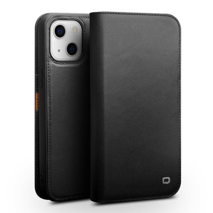 QIALINO Business Horizontal Flip Leather Case with Holder & Card Slots & Wallet, For iPhone 13 Pro Max, For iPhone 13, For iPhone 13 mini, For iPhone 13 Pro