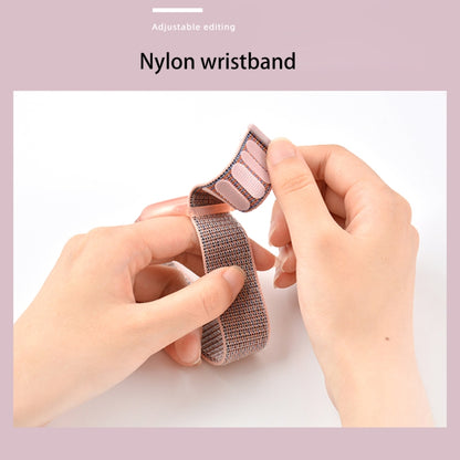 Anti-scratch Shockproof Nylon Bracelet Strap TPU Protective Cover Case, For AirTag