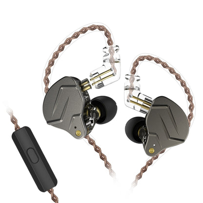 KZ ZSN Pro Ring Iron Hybrid Drive Metal In-ear Wired Earphone,, ZSN Standard Version(Grey), ZSN Standard Version(Blue), ZSN Standard Version(Purple), ZSN Mic Version(Grey), ZSN Mic Version(Blue), ZSN Mic Version(Purple)