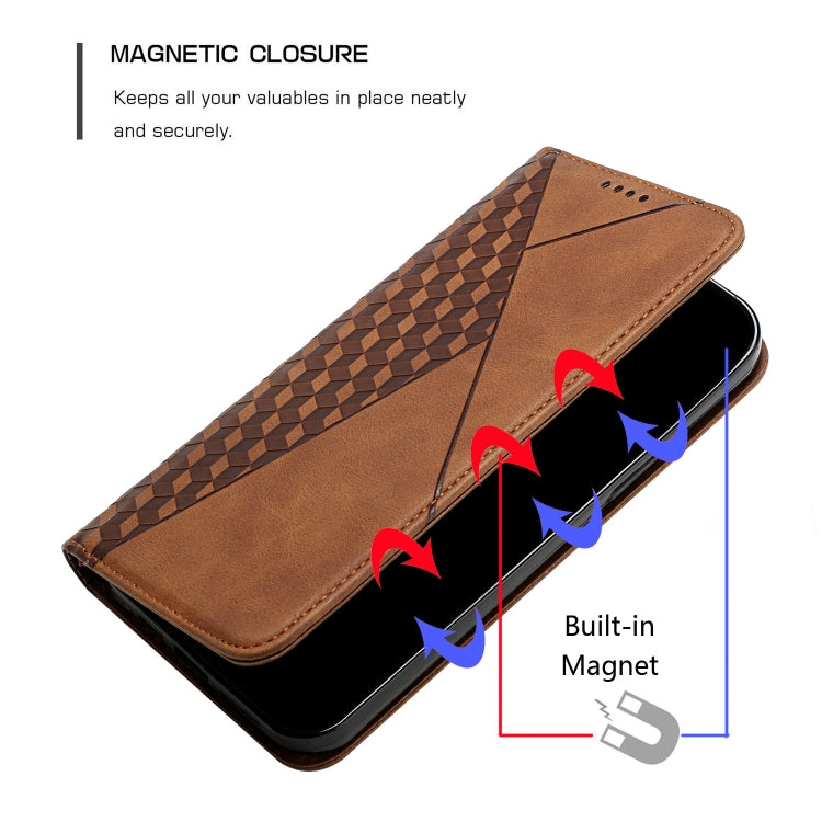 Diamond Pattern Splicing Skin Feel Magnetic Horizontal Flip Leather Case with Card Slots & Holder & Wallet, For iPhone 12 mini, For iPhone 12 / 12 Pro, For iPhone 12 Pro Max, For iPhone 11, For iPhone 11 Pro, For iPhone 11 Pro Max, For iPhone X / XS   ...