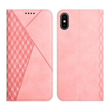 Diamond Pattern Splicing Skin Feel Magnetic Horizontal Flip Leather Case with Card Slots & Holder & Wallet, For iPhone 12 mini, For iPhone 12 / 12 Pro, For iPhone 12 Pro Max, For iPhone 11, For iPhone 11 Pro, For iPhone 11 Pro Max, For iPhone X / XS   ...