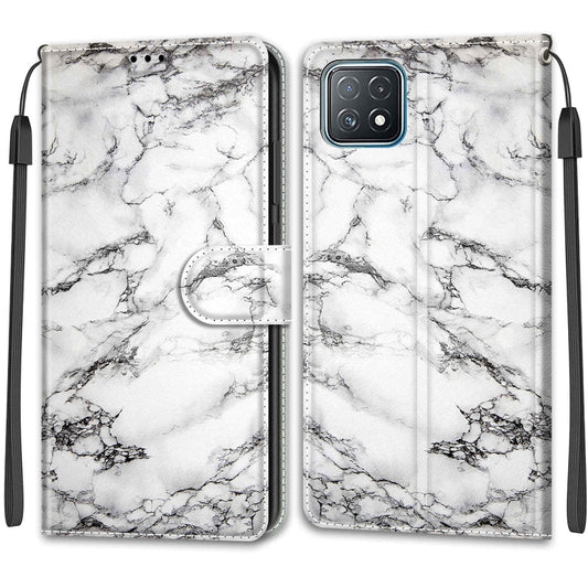 Voltage Coloured Drawing Magnetic Clasp Horizontal Flip PU Leather Case with Holder & Card Slots, For OPPO A72 5G / A73 5G / A53 5G, For OPPO F19 / A74 4G