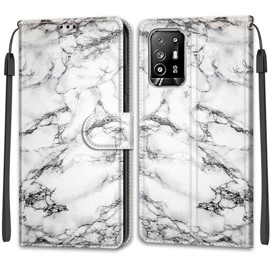 Voltage Coloured Drawing Magnetic Clasp Horizontal Flip PU Leather Case with Holder & Card Slots, For OPPO A94 5G / A95 5G / F19 Pro+ 5G, For Xiaomi Redmi 10