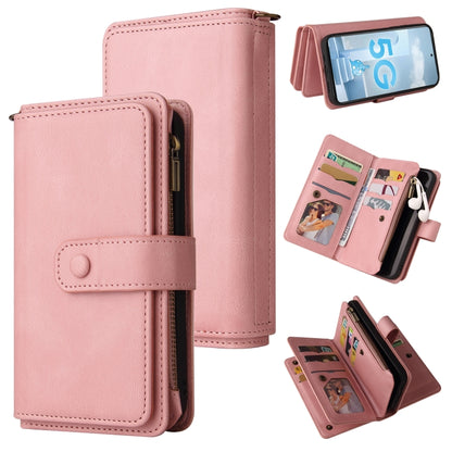 Skin Feel PU + TPU Horizontal Flip Leather Case with Holder & 15 Cards Slot & Wallet & Zipper Pocket & Lanyard, For Samsung Galaxy A42 5G, For Samsung Galaxy A50, For Samsung Galaxy A51 4G, For Samsung Galaxy A51 5G, For Samsung Galaxy A52 5G / 4G     ...