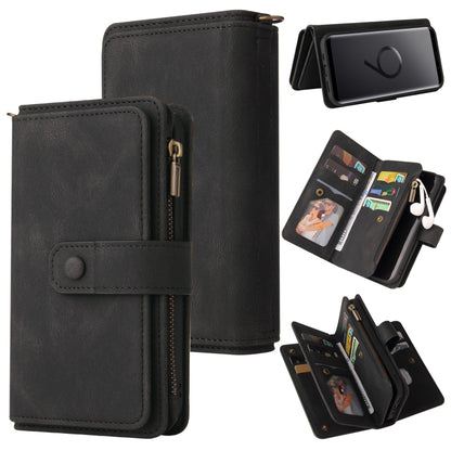 Skin Feel PU + TPU Horizontal Flip Leather Case with Holder & 15 Cards Slot & Wallet & Zipper Pocket & Lanyard, For Samsung Galaxy M10 / A10, For Samsung Galaxy Note20, For Samsung Galaxy Note20 Ultra, For Samsung Galaxy Note10 5G                      ...