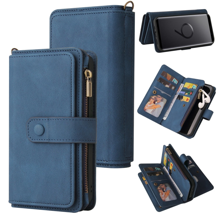 Skin Feel PU + TPU Horizontal Flip Leather Case with Holder & 15 Cards Slot & Wallet & Zipper Pocket & Lanyard, For Samsung Galaxy M10 / A10, For Samsung Galaxy Note20, For Samsung Galaxy Note20 Ultra, For Samsung Galaxy Note10 5G                      ...