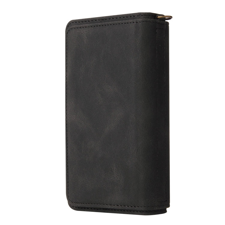 Skin Feel PU + TPU Horizontal Flip Leather Case with Holder & 15 Cards Slot & Wallet & Zipper Pocket & Lanyard, For Samsung Galaxy S20+, For Samsung Galaxy S20 Ultra, For Samsung Galaxy S21 5G, For Samsung Galaxy S21 FE 5G, For Samsung Galaxy S21 Ultra...