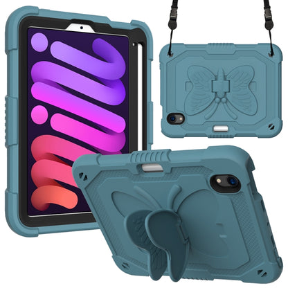 Pure Color PC + Silicone Anti-drop Protective Case with Butterfly Shape Holder & Pen Slot, For iPad 9.7 2018 & 2017 / Pro 9.7 inch / Air 2 / 6, For iPad 10.2 2021 & 2020 & 2019 / Air 3 10.5 inch, For iPad mini 6 2021 / mini 2024                        ...