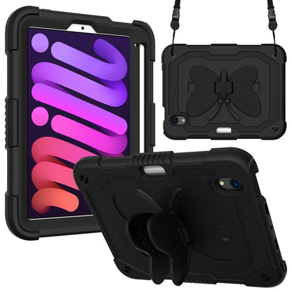 Pure Color PC + Silicone Anti-drop Protective Case with Butterfly Shape Holder & Pen Slot, For iPad 9.7 2018 & 2017 / Pro 9.7 inch / Air 2 / 6, For iPad 10.2 2021 & 2020 & 2019 / Air 3 10.5 inch, For iPad mini 6 2021 / mini 2024                        ...