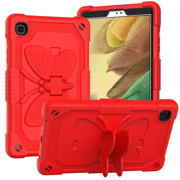 Pure Color PC + Silicone Anti-drop Protective Case with Butterfly Shape Holder & Pen Slot, For iPad 9.7 2018 & 2017 / Pro 9.7 inch / Air 2 / 6, For iPad 10.2 2021 & 2020 & 2019 / Air 3 10.5 inch, For iPad mini 6 2021 / mini 2024                        ...