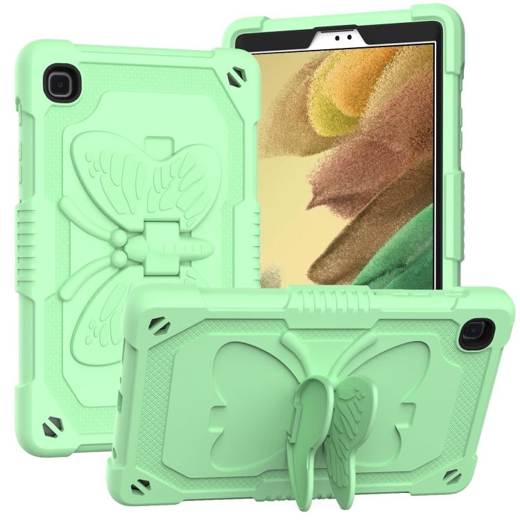 Pure Color PC + Silicone Anti-drop Protective Case with Butterfly Shape Holder & Pen Slot, For iPad 9.7 2018 & 2017 / Pro 9.7 inch / Air 2 / 6, For iPad 10.2 2021 & 2020 & 2019 / Air 3 10.5 inch, For iPad mini 6 2021 / mini 2024                        ...