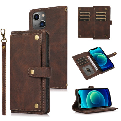 PU + TPU Horizontal Flip Leather Case with Holder & Card Slot & Wallet & Lanyard, For iPhone 13 Pro, For iPhone 13 Pro Max