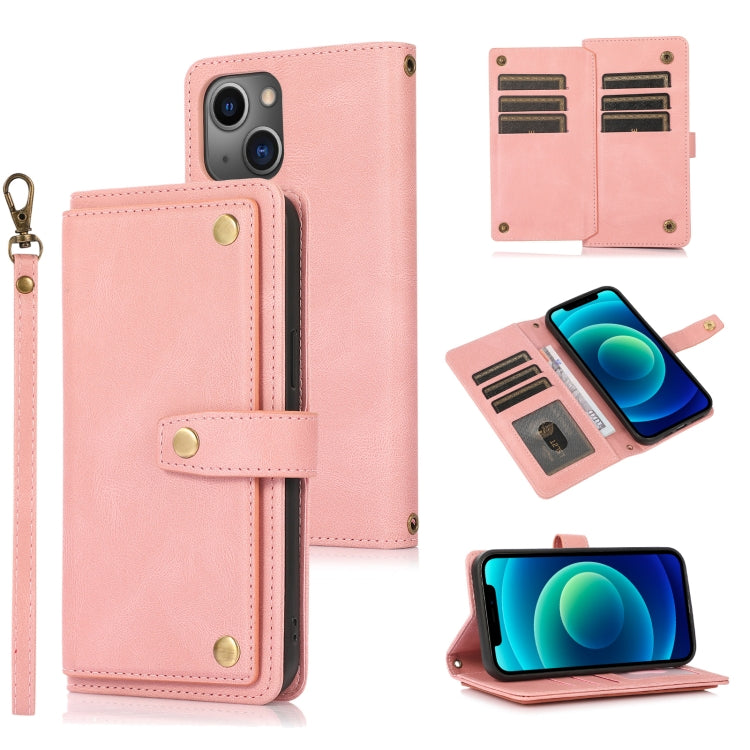 PU + TPU Horizontal Flip Leather Case with Holder & Card Slot & Wallet & Lanyard, For iPhone 13 Pro, For iPhone 13 Pro Max