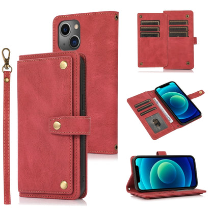 PU + TPU Horizontal Flip Leather Case with Holder & Card Slot & Wallet & Lanyard, For iPhone 13 Pro, For iPhone 13 Pro Max