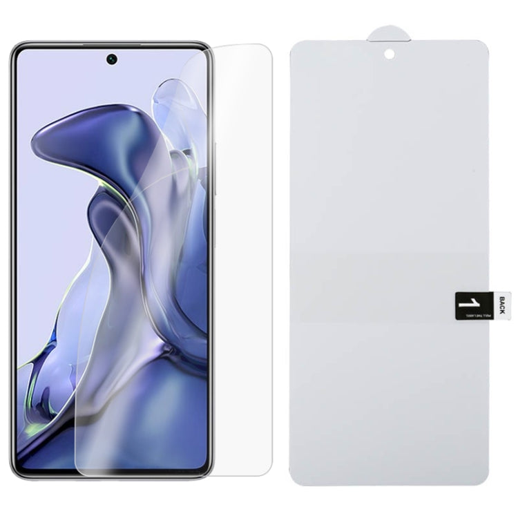 Full Screen Protector Explosion-proof Hydrogel Film, For Samsung Galaxy M22 (1 PC), For Xiaomi Mi 11T / 11T Pro (1 PC)