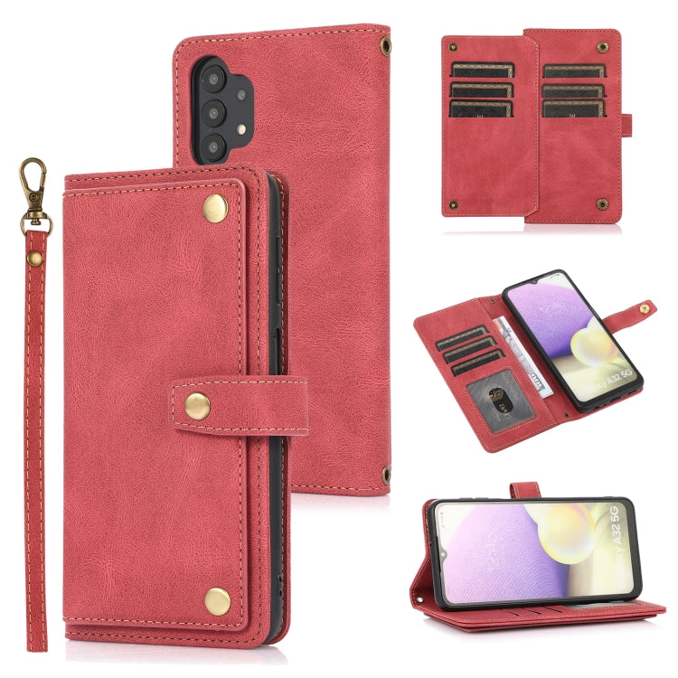 PU + TPU Horizontal Flip Leather Case with Holder & Card Slot & Wallet & Lanyard, For Samsung Galaxy A11, For Samsung Galaxy A21s, For Samsung Galaxy A32 5G, For Samsung Galaxy A51 4G, For Samsung Galaxy A52 5G / 4G, For Samsung Galaxy A71 4G          ...