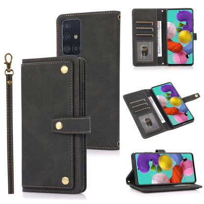 PU + TPU Horizontal Flip Leather Case with Holder & Card Slot & Wallet & Lanyard, For Samsung Galaxy A11, For Samsung Galaxy A21s, For Samsung Galaxy A32 5G, For Samsung Galaxy A51 4G, For Samsung Galaxy A52 5G / 4G, For Samsung Galaxy A71 4G          ...