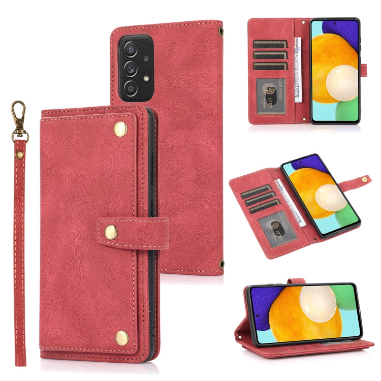 PU + TPU Horizontal Flip Leather Case with Holder & Card Slot & Wallet & Lanyard, For Samsung Galaxy A11, For Samsung Galaxy A21s, For Samsung Galaxy A32 5G, For Samsung Galaxy A51 4G, For Samsung Galaxy A52 5G / 4G, For Samsung Galaxy A71 4G          ...