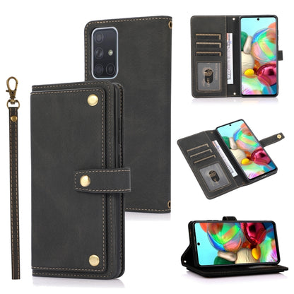 PU + TPU Horizontal Flip Leather Case with Holder & Card Slot & Wallet & Lanyard, For Samsung Galaxy A11, For Samsung Galaxy A21s, For Samsung Galaxy A32 5G, For Samsung Galaxy A51 4G, For Samsung Galaxy A52 5G / 4G, For Samsung Galaxy A71 4G          ...