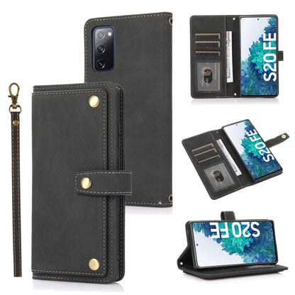 PU + TPU Horizontal Flip Leather Case with Holder & Card Slot & Wallet & Lanyard, For Samsung Galaxy Note 10 Pro, For Samsung Galaxy Note20, For Samsung Galaxy S20 FE, For Samsung Galaxy S20+, For Samsung Galaxy S21 FE 5G, For Samsung Galaxy S21+ 5G   ...