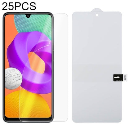 25 PCS Full Screen Protector Explosion-proof Hydrogel Film, For Samsung Galaxy M22 (25 PCS), For Xiaomi Mi 11T / 11T Pro (25 PCS)