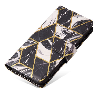 Marble Bronzing Stitching Horizontal Flip PU Leather Case with Holder & Card Slots & Wallet & Photo Frame, For iPhone 13 mini, For iPhone 13, For iPhone 13 Pro, For iPhone 13 Pro Max