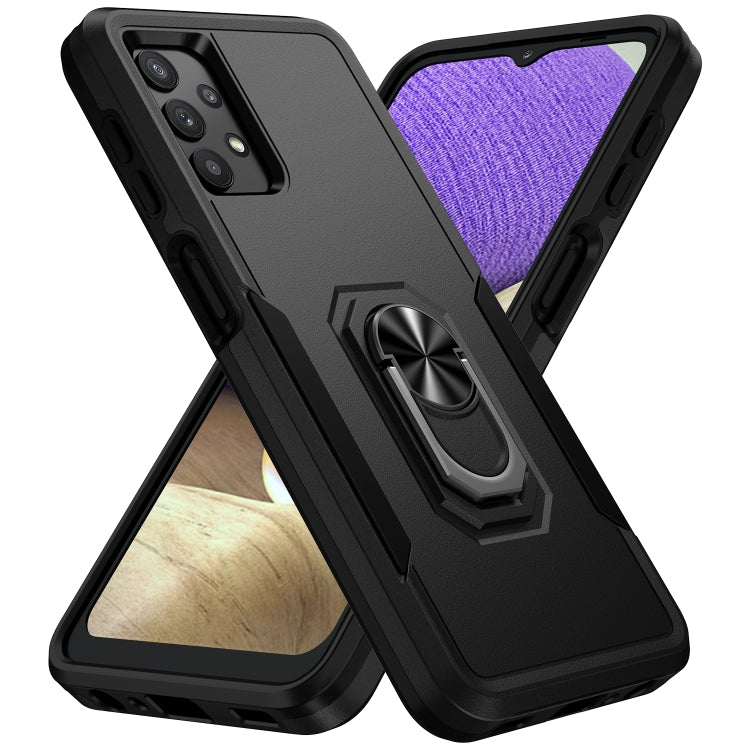 Pioneer Armor Heavy Duty PC + TPU Shockproof Case with Holder, For Samsung Galay S21 5G, For Samsung Galay S21+ 5G, For Samsung Galay S21 Ultra 5G, For Samsung Galay S21 FE, For Samsung Galay A32 5G, For Samsung Galay A32 4G