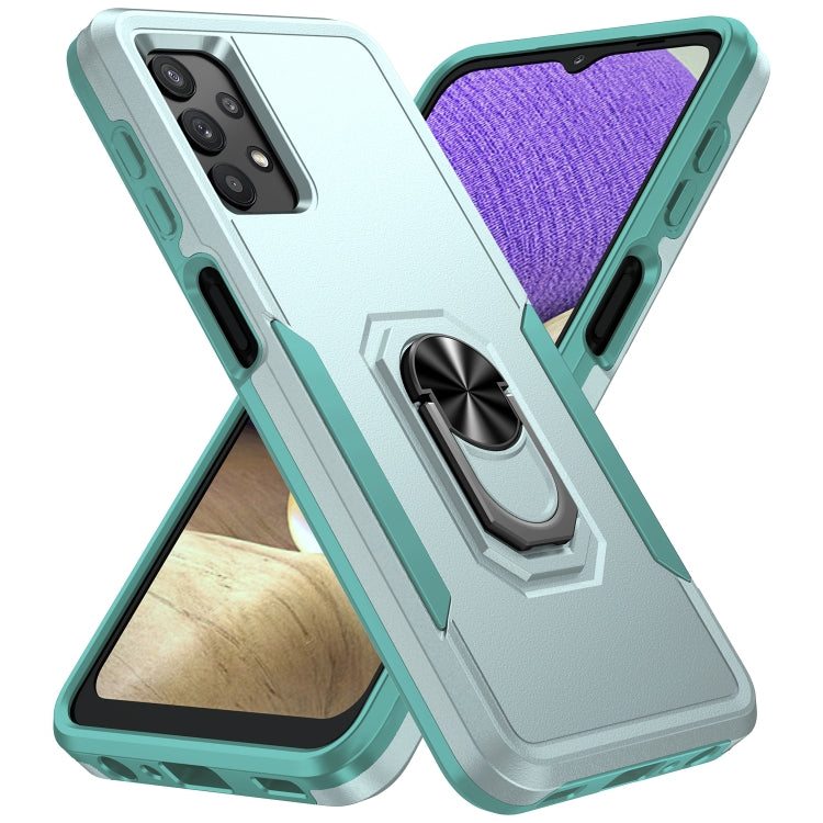 Pioneer Armor Heavy Duty PC + TPU Shockproof Case with Holder, For Samsung Galay S21 5G, For Samsung Galay S21+ 5G, For Samsung Galay S21 Ultra 5G, For Samsung Galay S21 FE, For Samsung Galay A32 5G, For Samsung Galay A32 4G