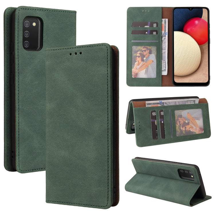Simple Suction Closure Horizontal Flip Leather Case with Holder & Card Slot & Wallet, For Samsung Galaxy A01 EU Version, For Samsung Galaxy A02, For Samsung Galaxy A02s, For Samsung Galaxy A11 EU Version, For Samsung Galaxy A11 US Version              ...