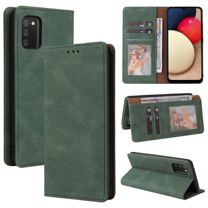 Simple Suction Closure Horizontal Flip Leather Case with Holder & Card Slot & Wallet, For Samsung Galaxy A01 EU Version, For Samsung Galaxy A02, For Samsung Galaxy A02s, For Samsung Galaxy A11 EU Version, For Samsung Galaxy A11 US Version              ...