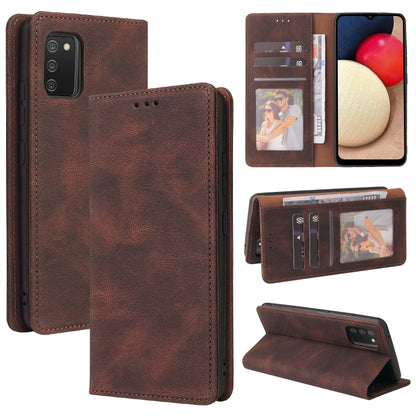 Simple Suction Closure Horizontal Flip Leather Case with Holder & Card Slot & Wallet, For Samsung Galaxy A01 EU Version, For Samsung Galaxy A02, For Samsung Galaxy A02s, For Samsung Galaxy A11 EU Version, For Samsung Galaxy A11 US Version              ...