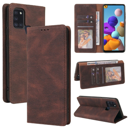 Simple Suction Closure Horizontal Flip Leather Case with Holder & Card Slot & Wallet, For Samsung Galaxy A01 EU Version, For Samsung Galaxy A02, For Samsung Galaxy A02s, For Samsung Galaxy A11 EU Version, For Samsung Galaxy A11 US Version              ...