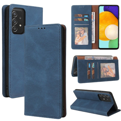 Simple Suction Closure Horizontal Flip Leather Case with Holder & Card Slot & Wallet, For Samsung Galaxy A40, For Samsung Galaxy A42 5G, For Samsung Galaxy A50, For Samsung Galaxy A51, For Samsung Galaxy A51 5G, For Samsung Galaxy A52 5G / 4G          ...