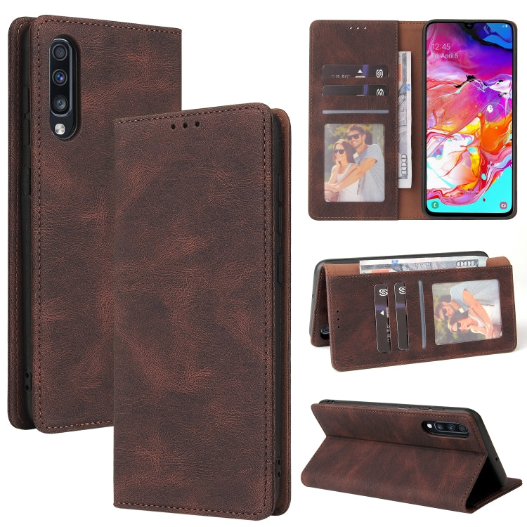 Simple Suction Closure Horizontal Flip Leather Case with Holder & Card Slot & Wallet, For Samsung Galaxy A40, For Samsung Galaxy A42 5G, For Samsung Galaxy A50, For Samsung Galaxy A51, For Samsung Galaxy A51 5G, For Samsung Galaxy A52 5G / 4G          ...