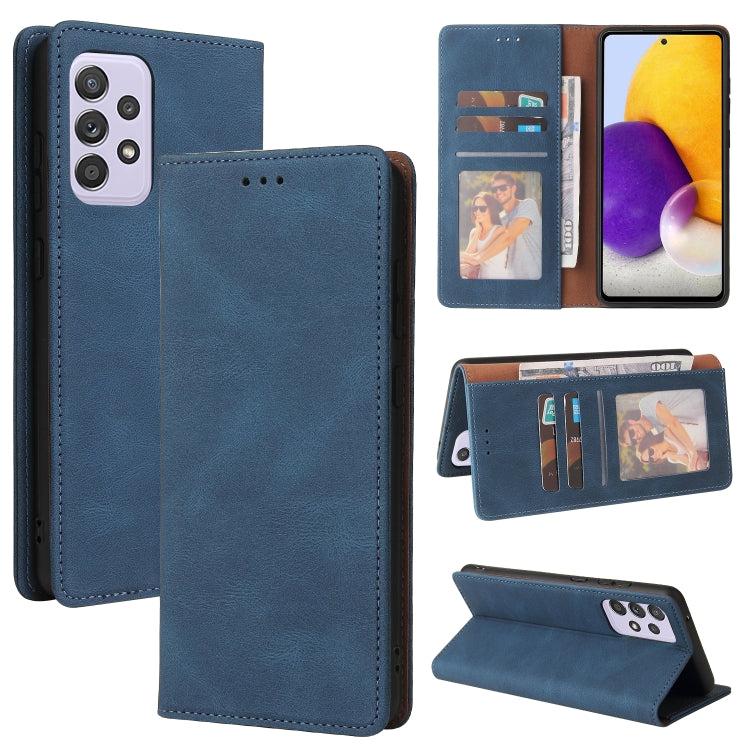 Simple Suction Closure Horizontal Flip Leather Case with Holder & Card Slot & Wallet, For Samsung Galaxy A40, For Samsung Galaxy A42 5G, For Samsung Galaxy A50, For Samsung Galaxy A51, For Samsung Galaxy A51 5G, For Samsung Galaxy A52 5G / 4G          ...