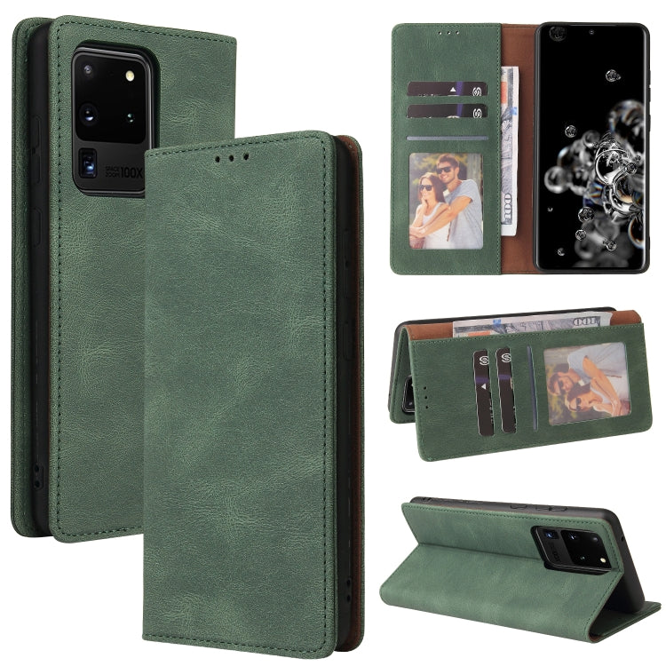 Simple Suction Closure Horizontal Flip Leather Case with Holder & Card Slot & Wallet, For Samsung Galaxy Note10, For Samsung Galaxy Note20 Ultra, For Samsung Galaxy S20 Ultra, For Samsung Galaxy S21 5G, For Samsung Galaxy S21 FE 5G                     ...