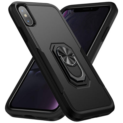 Pioneer Armor Heavy Duty PC + TPU Shockproof Case with Holder, For iPhone 11 Pro, For iPhone 11 Pro Max, For iPhone X / XS, For iPhone XR, For iPhone XS Max