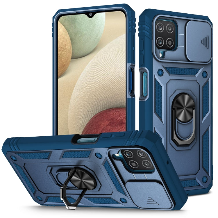 Sliding Camera Cover Design TPU + PC Protective Case with 360 Degree Rotating Holder & Card Slot, For Samsung Galaxy A12, For Samsung Galaxy A32 5G, For Samsung Galaxy A52, For Samsung Galaxy S20 FE, For Samsung Galaxy S21 5G, For Samsung Galaxy S21+ 5...