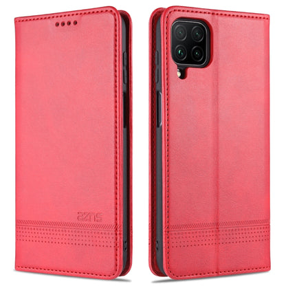 AZNS Magnetic Calf Texture Horizontal Flip Leather Case with Card Slots & Holder & Wallet, For Samsung Galaxy M32 Global