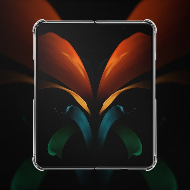 Shock-resistant Transparent Acrylic TPU Protective Case, For Samsung Galaxy Z Fold2 5G