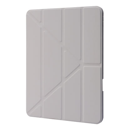 Deformation Transparent Acrylic Horizontal Flip PU Leather Case with Multi-folding Holder & Sleep / Wake-up Function & Pen Slot, For iPad Pro 11.0 2021 / 2020 / 2018, For iPad Air 2022 / 2020 10.9, For iPad 9.7 2017 / 2018 / Pro 9.7                    ...