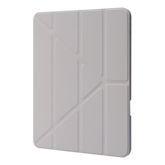 Deformation Transparent Acrylic Horizontal Flip PU Leather Case with Multi-folding Holder & Sleep / Wake-up Function & Pen Slot, For iPad Pro 11.0 2021 / 2020 / 2018, For iPad Air 2022 / 2020 10.9, For iPad 9.7 2017 / 2018 / Pro 9.7                    ...