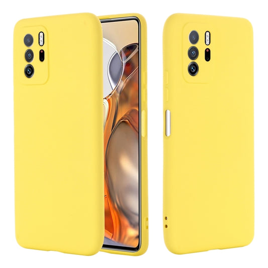 Solid Color Liquid Silicone Dropproof Full Coverage Protective Case, For Xiaomi Redmi Note 10 Pro 5G, For Honor 50, For Honor 50 SE